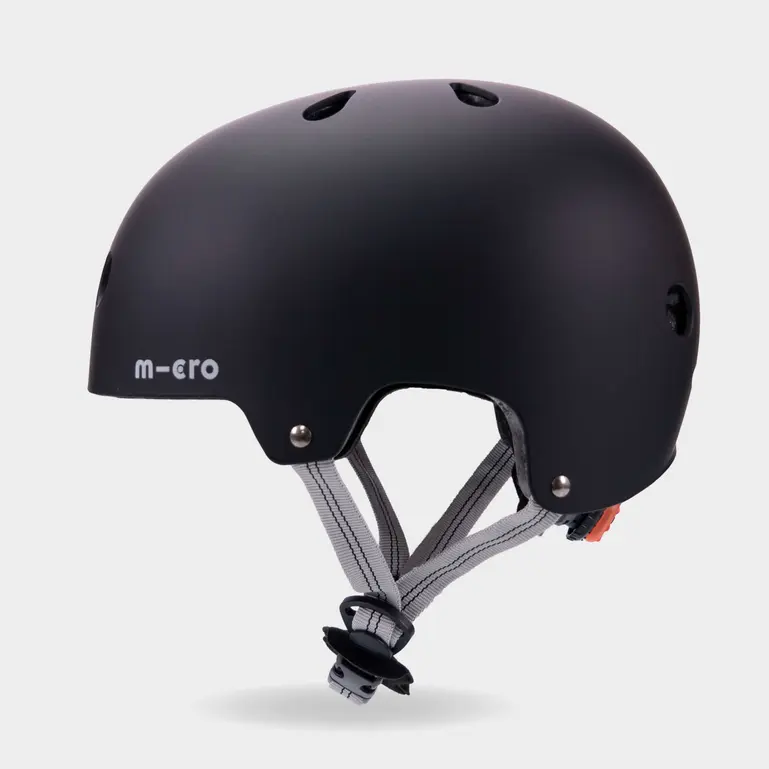 Micro Deluxe Matte Helmet (Black) - Image 4