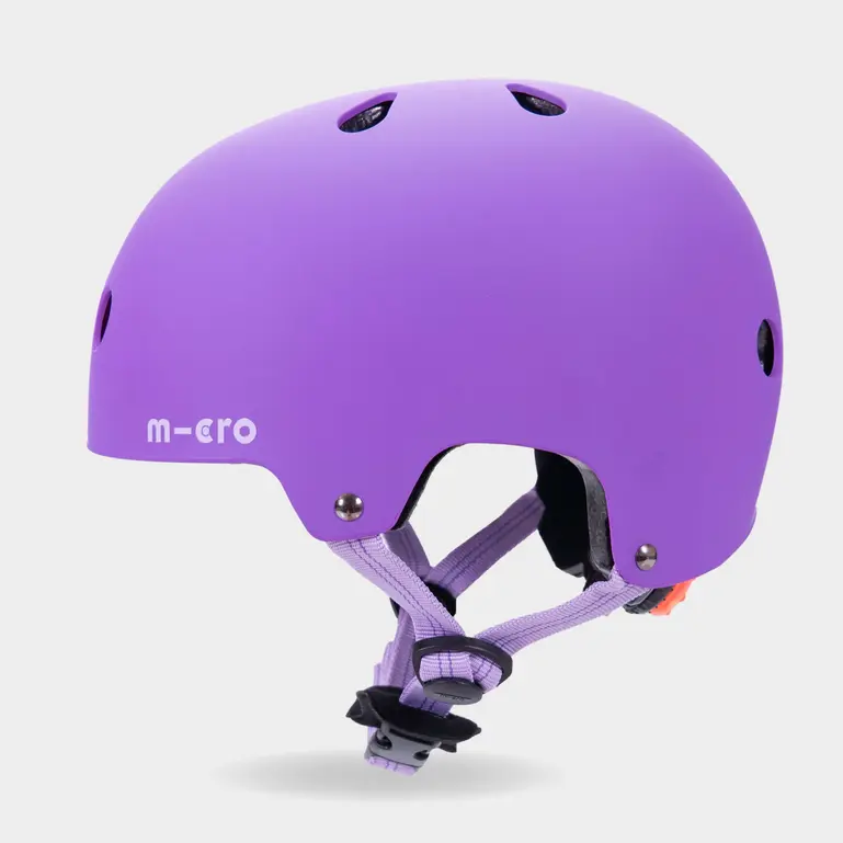 Micro Deluxe Matte Helmet (Purple) - Image 4