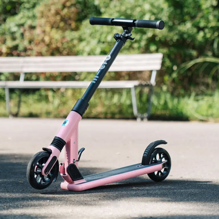 Micro Sprite Suspension Foldable Scooter (Pink) - Image 5