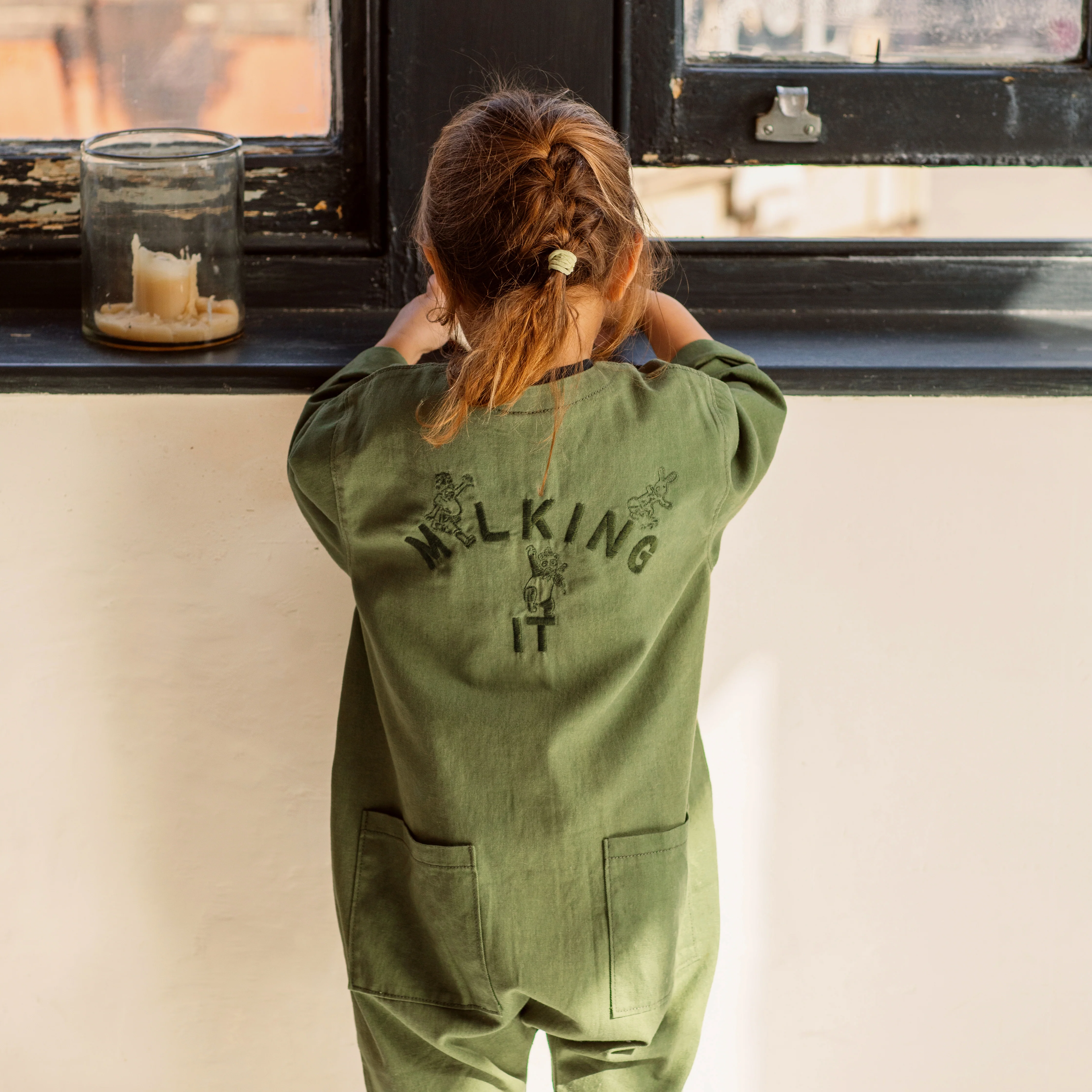 MILKING IT x ANDO Overalls (Forest) - Image 11