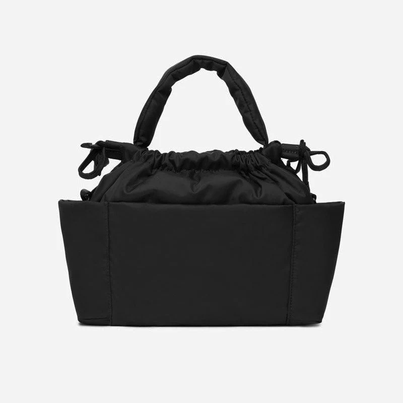 Mini Luna Drawstring Stroller Bag (Black) - Image 7
