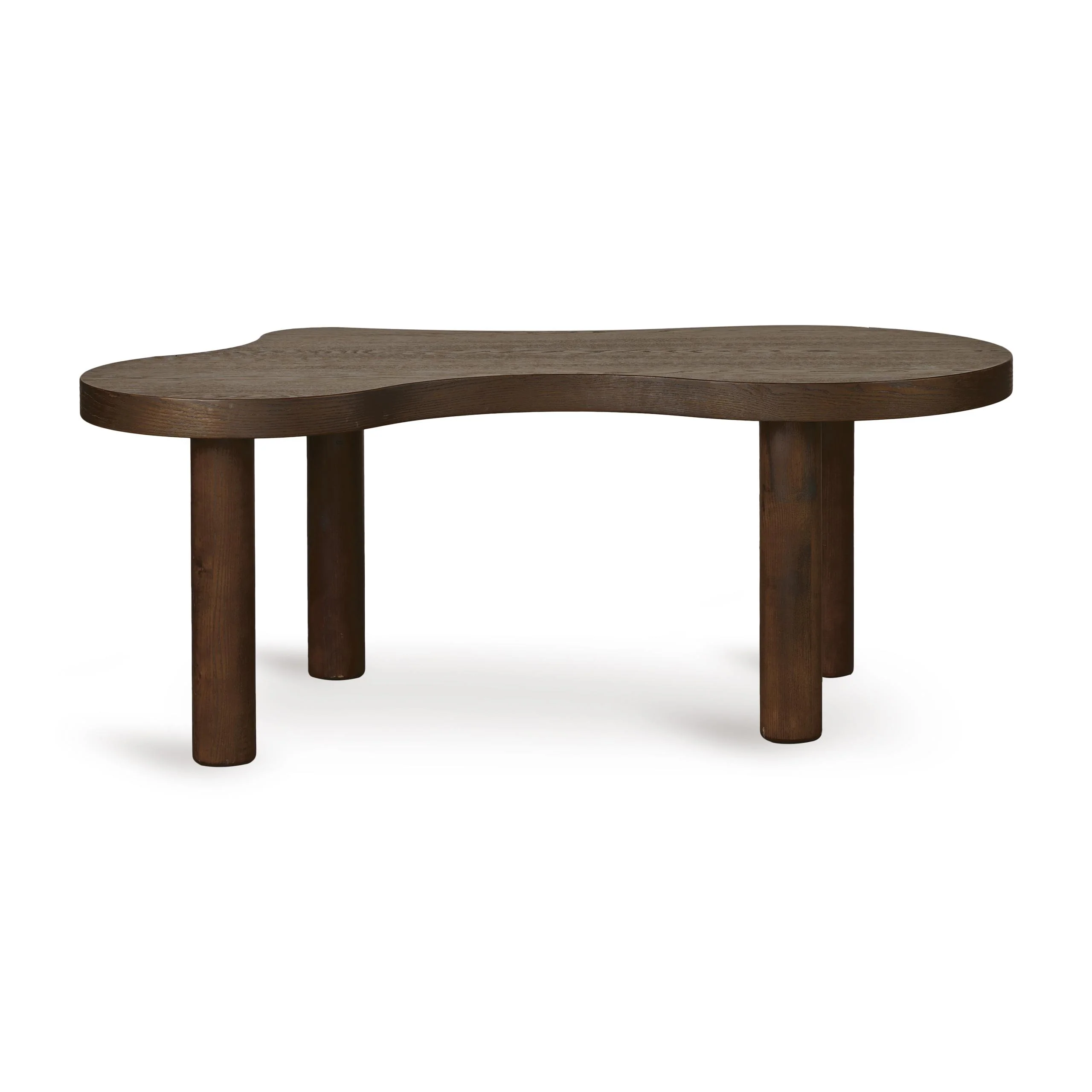 Modular Organic Wooden Children's Adjustable Height Table (Black Forest) - Image 2