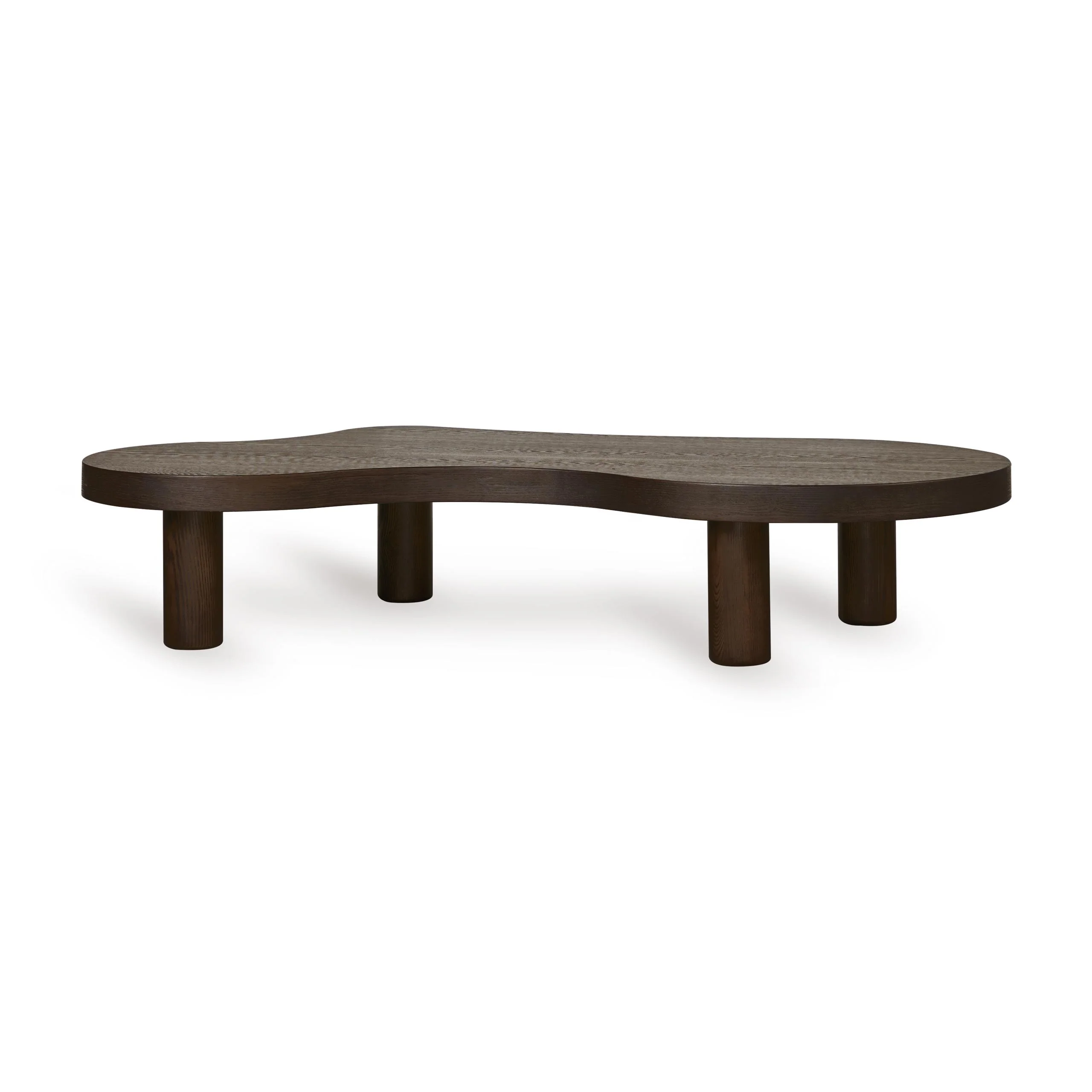 Modular Organic Wooden Children's Adjustable Height Table (Black Forest) - Image 3