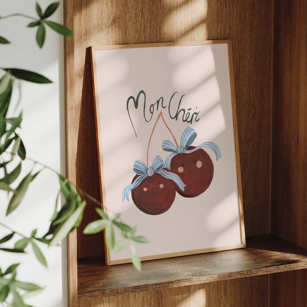 Mon Chéri Art Print - Image 2