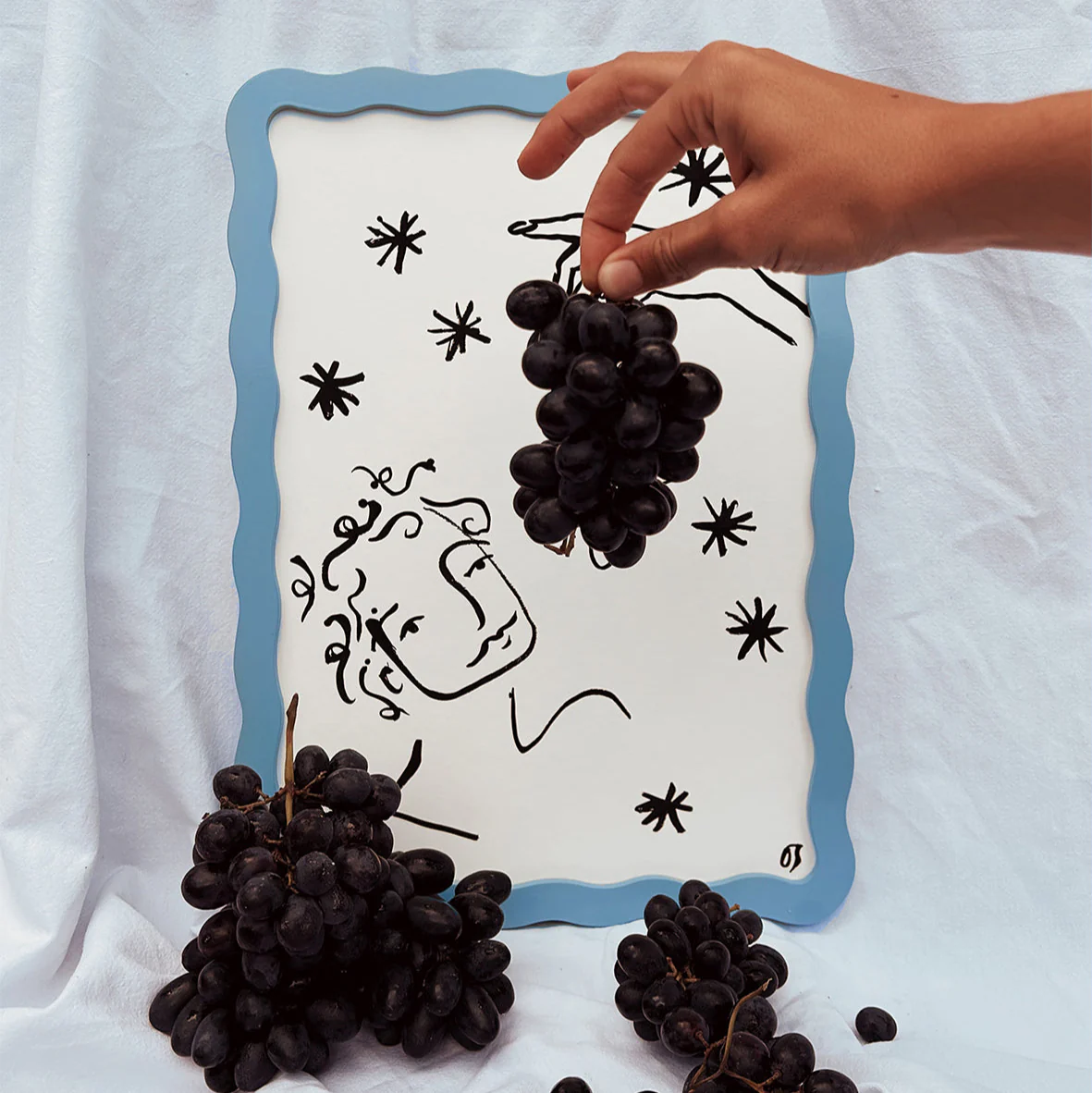 More Grapes Art Print - Image 3