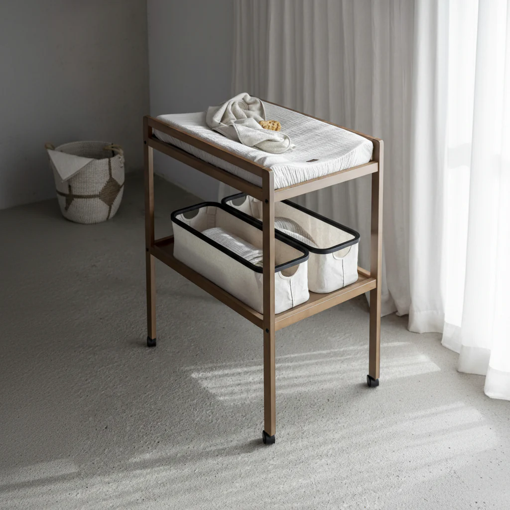 Mori Wooden Changing Table (Walnut)