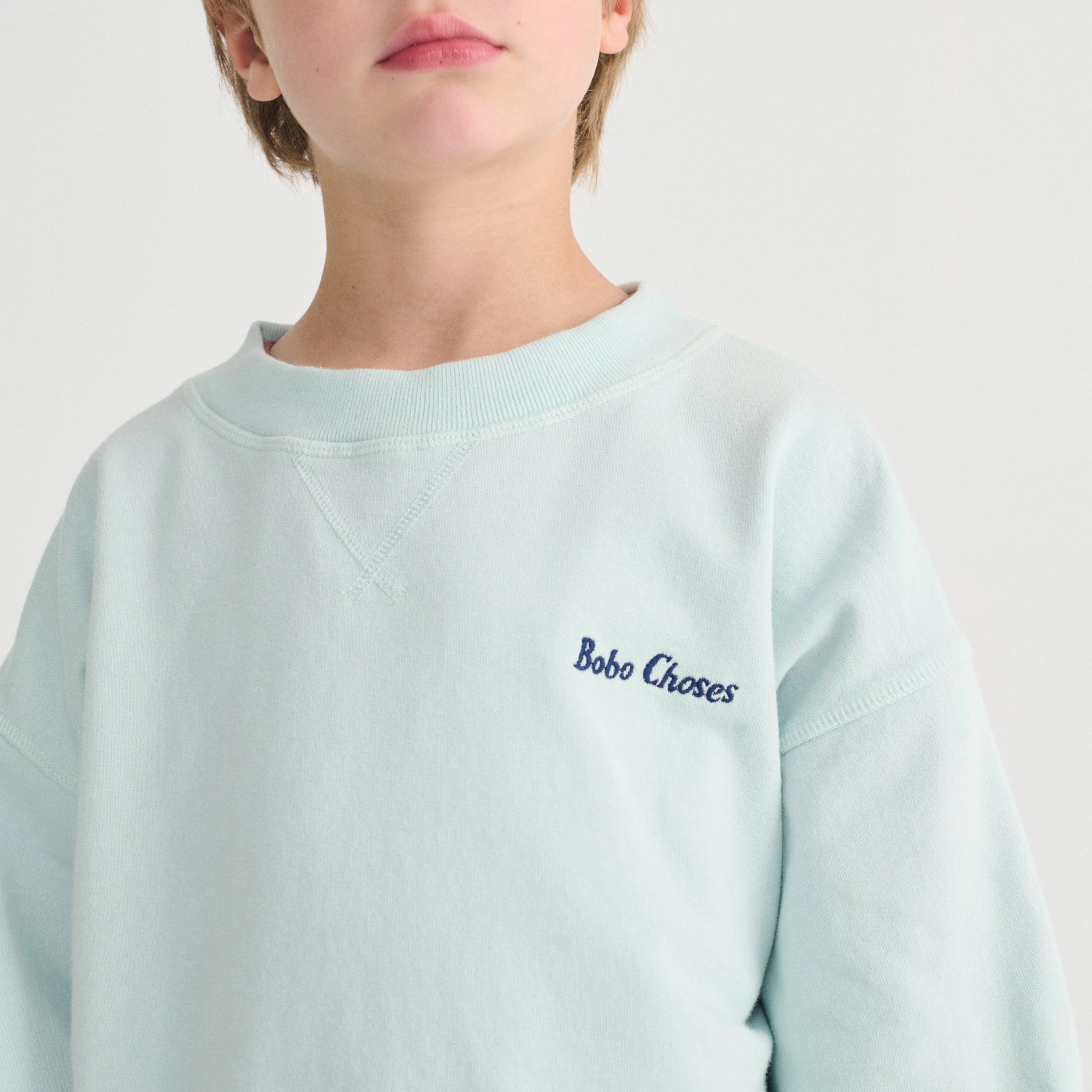 Mr Pickles Cotton Sweatshirt (Light Blue) - Image 3
