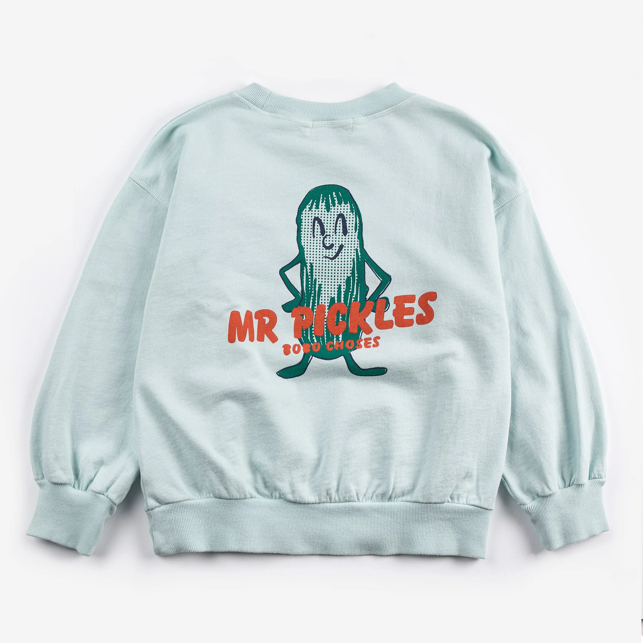 Mr Pickles Cotton Sweatshirt (Light Blue) - Image 4
