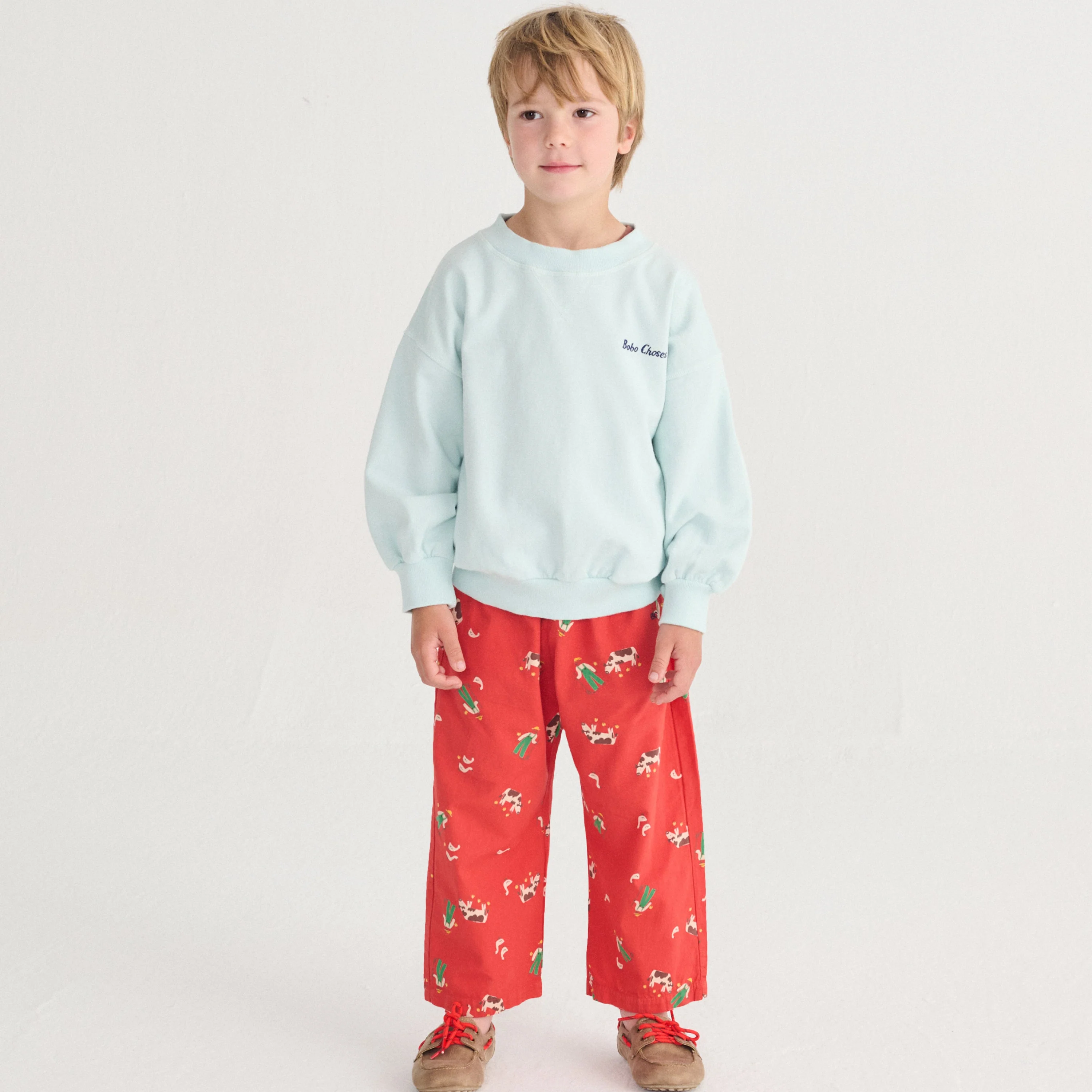 Mr Pickles Cotton Sweatshirt (Light Blue) - Image 6