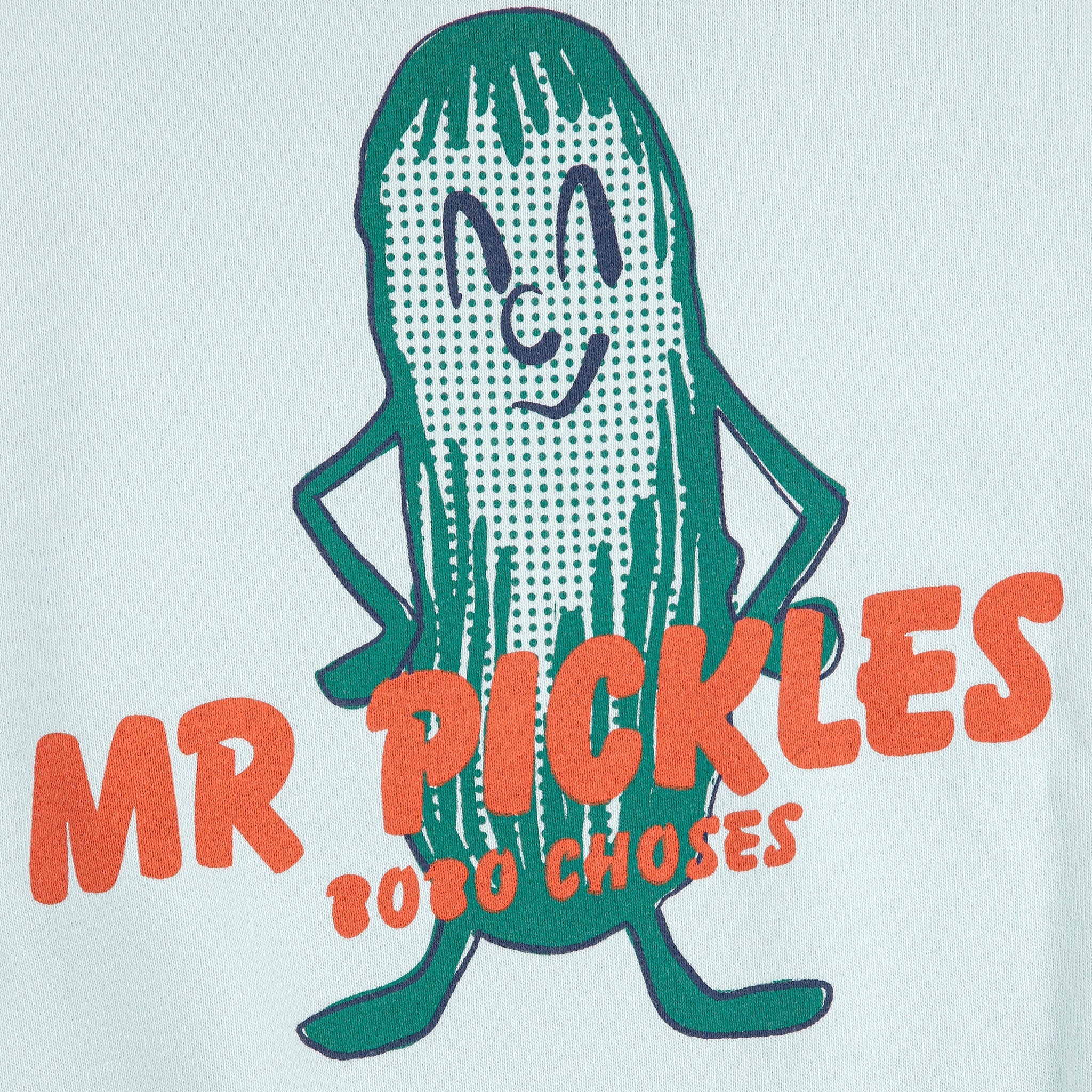 Mr Pickles Cotton Sweatshirt (Light Blue) - Image 7