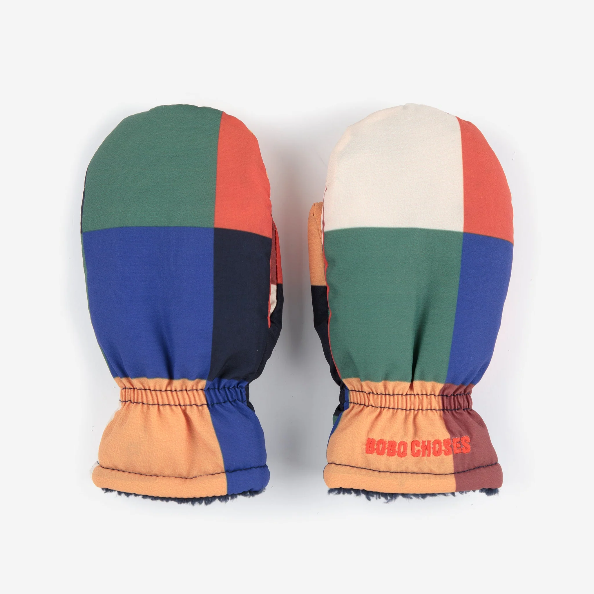 Multicolour Tiles Mittens - Image 2