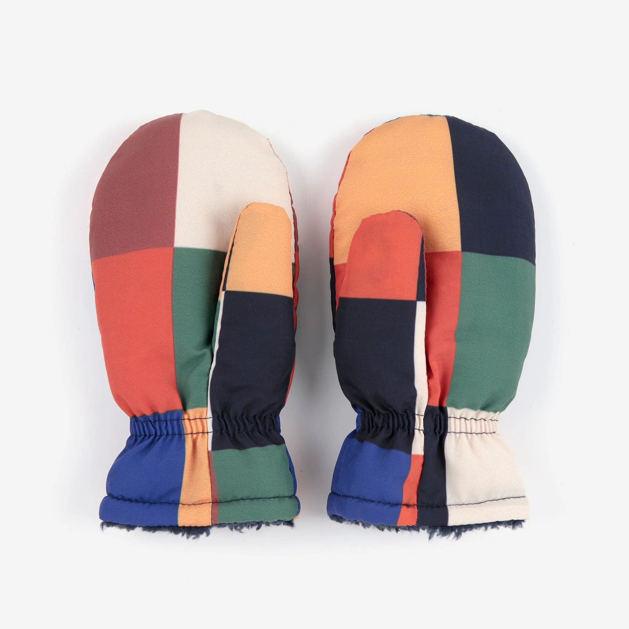 Multicolour Tiles Mittens - Image 3