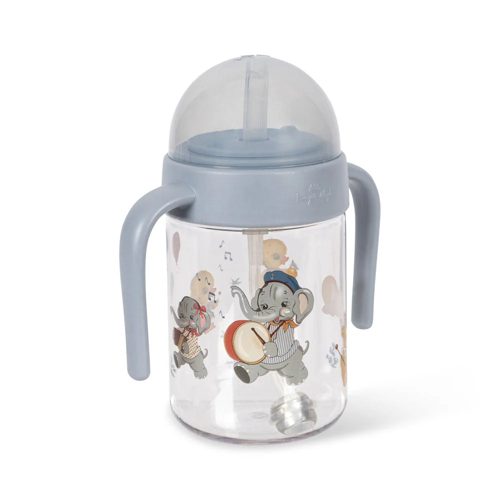 Music Parade Print Baby Bottle with Handle - Image 2