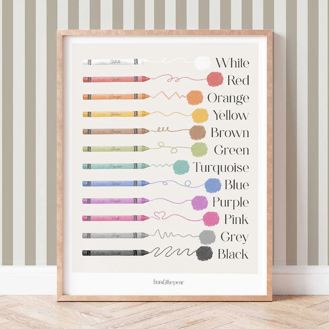 My Colourful World Art Print - Image 2