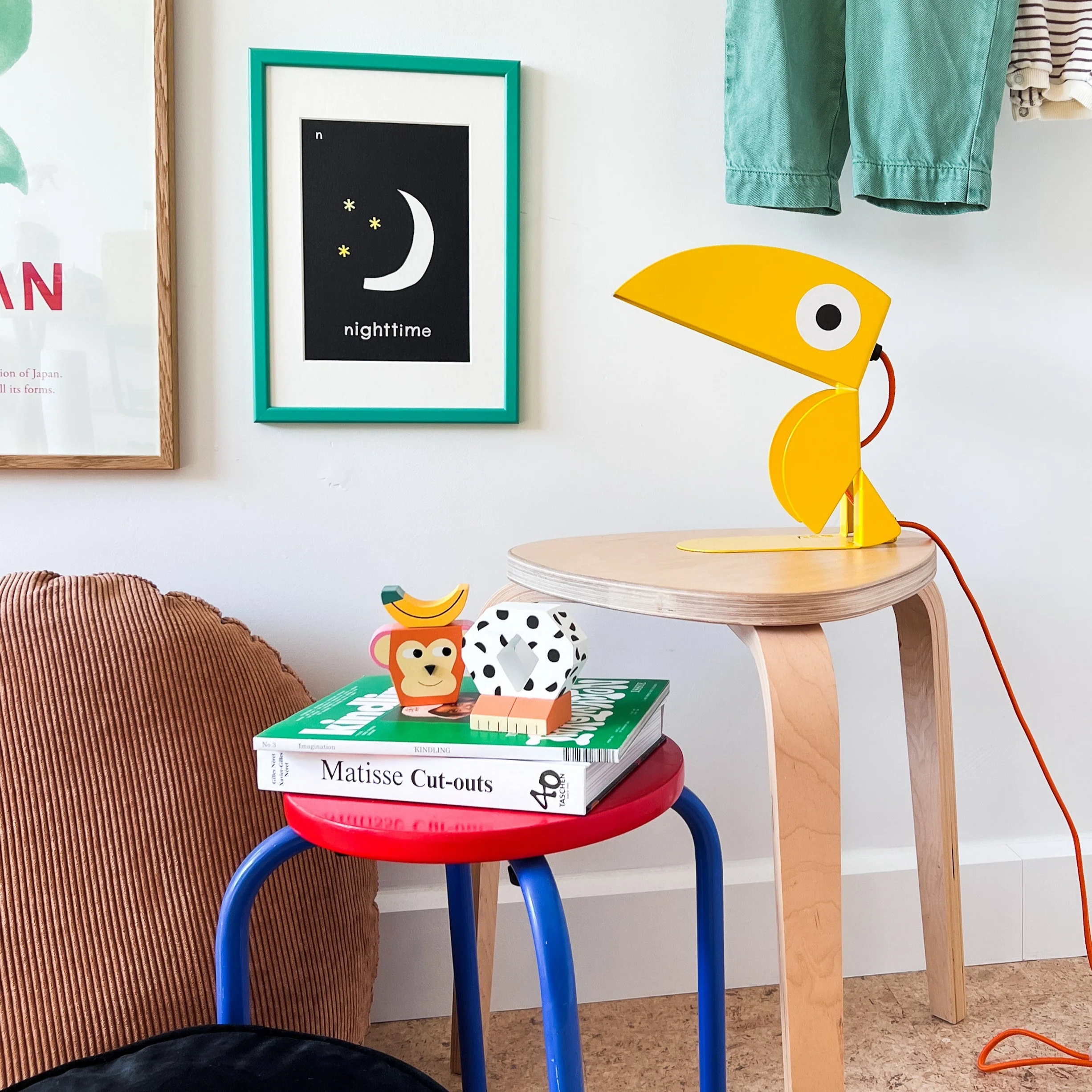N for Nighttime- Alphabet Art Print - Image 4