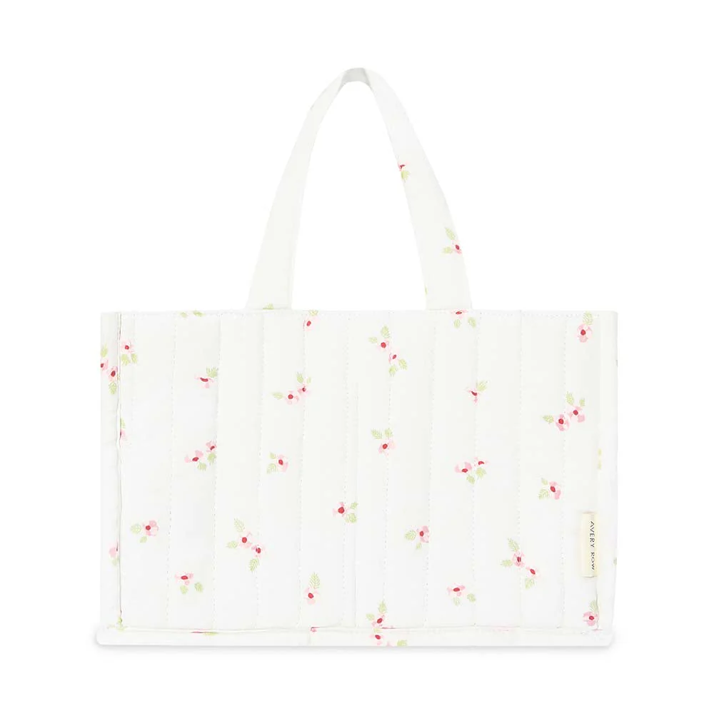 Quilted Nappy Caddy Organiser (Anemone) - Image 8