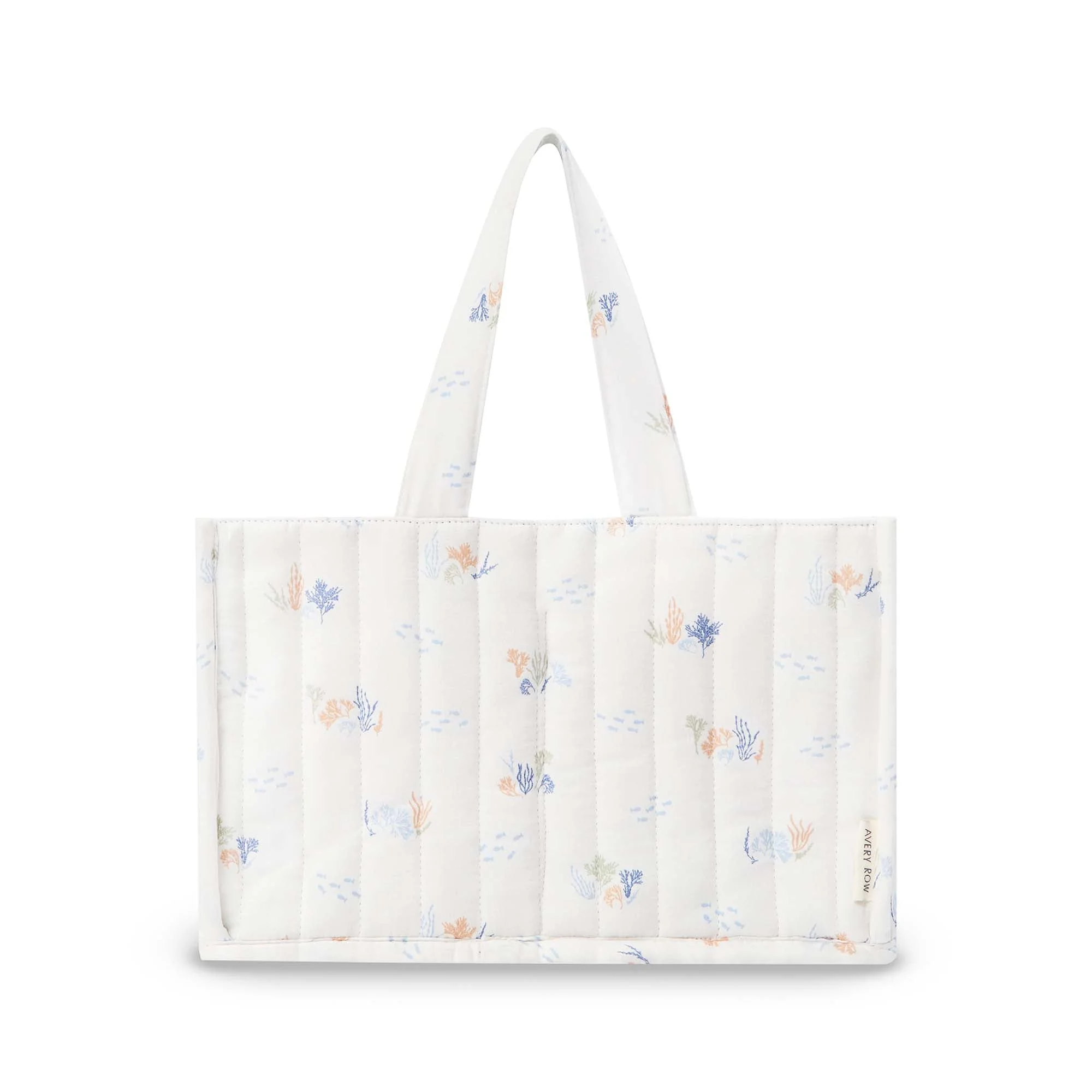 Quilted Nappy Caddy Organiser (Coastline) - Image 8