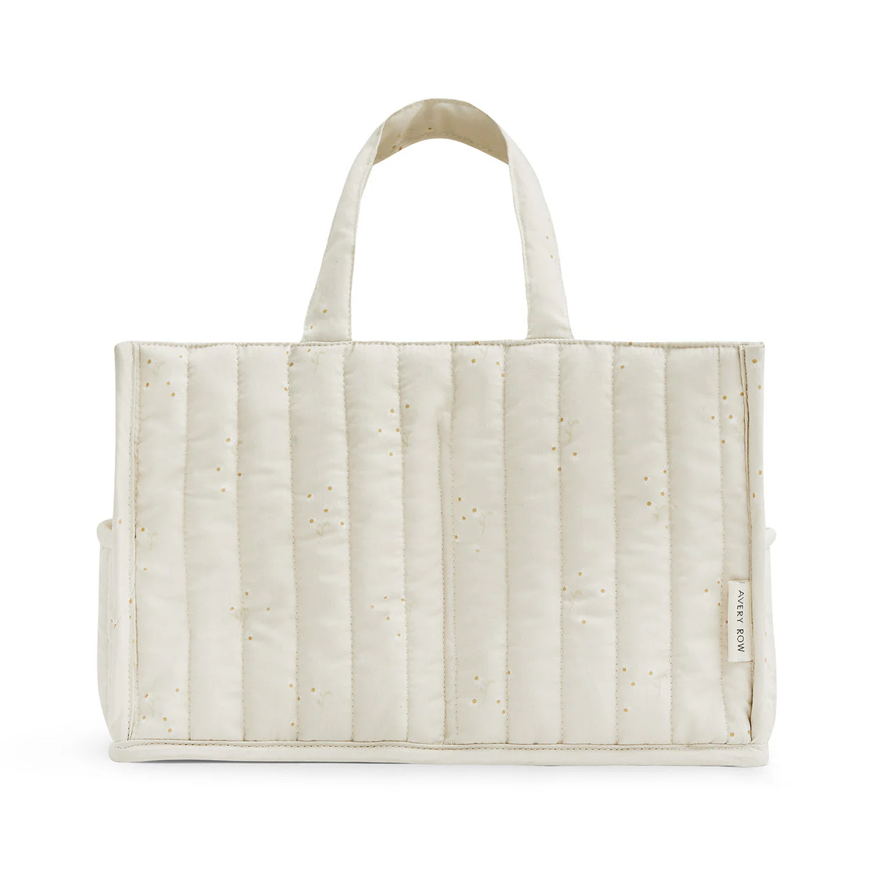 Quilted Nappy Caddy Organiser (Wild Chamomile) - Image 6