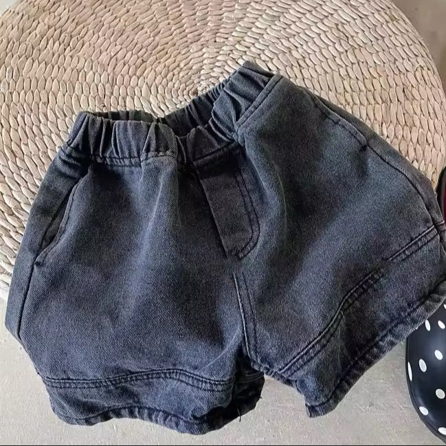 Nova Black Denim Shorts - Image 4