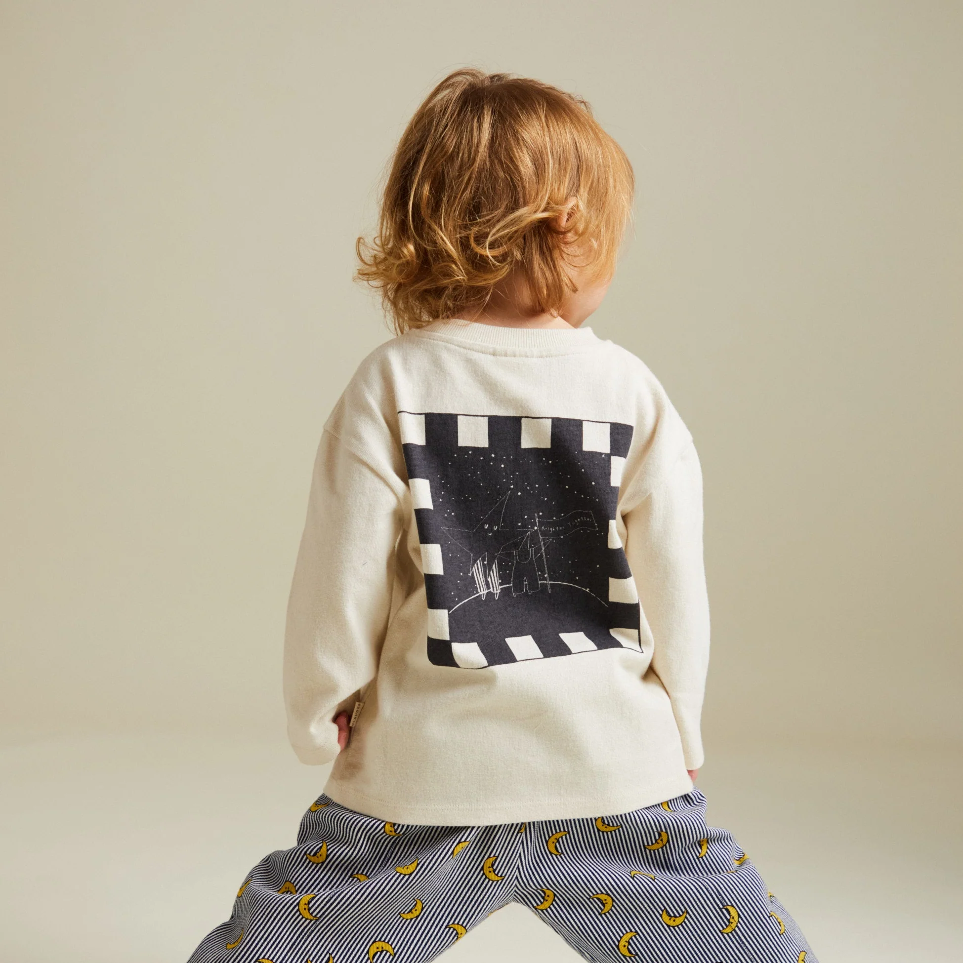 Nova Oat Space Cotton Long Sleeve Tee - Image 4