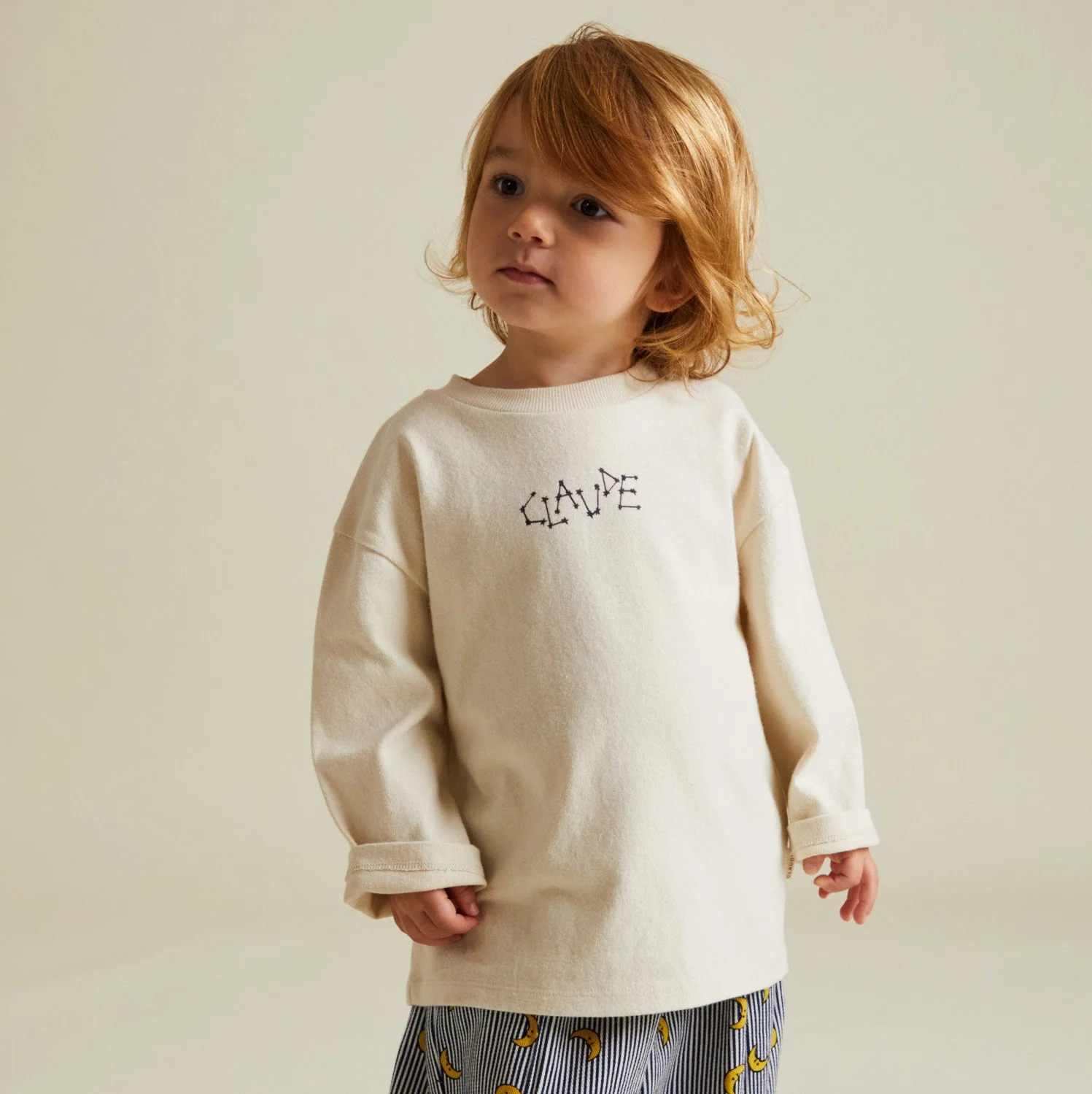 Nova Oat Space Cotton Long Sleeve Tee - Image 5