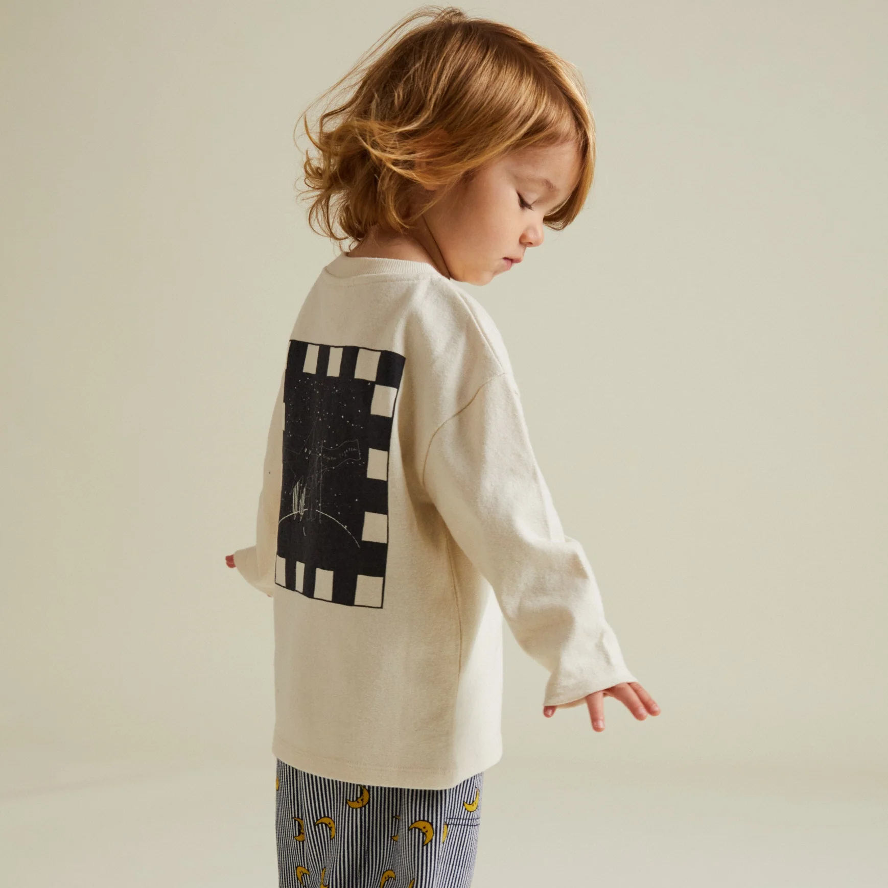 Nova Oat Space Cotton Long Sleeve Tee - Image 6