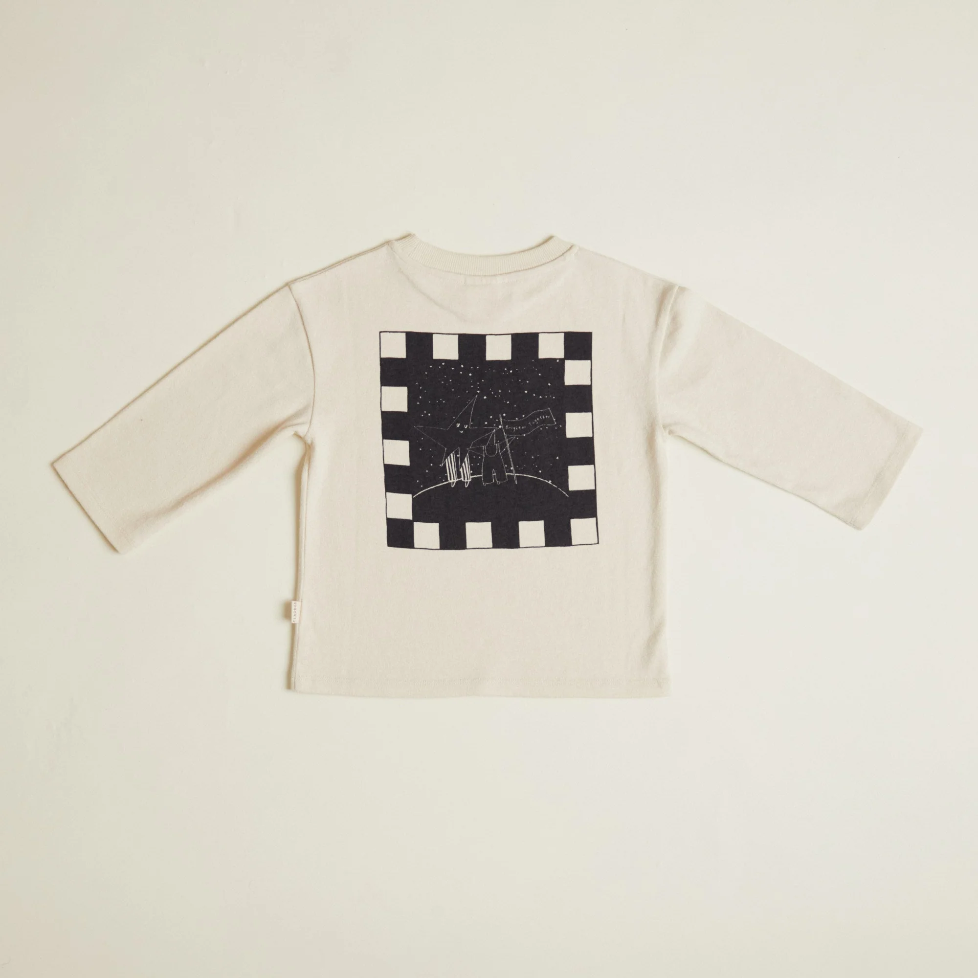 Nova Oat Space Cotton Long Sleeve Tee - Image 7
