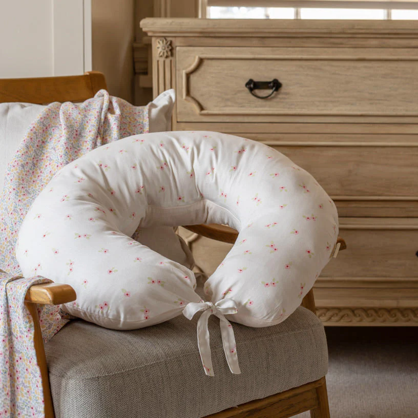 Organic Cotton Nursing Pillow (Anemone) - Image 3