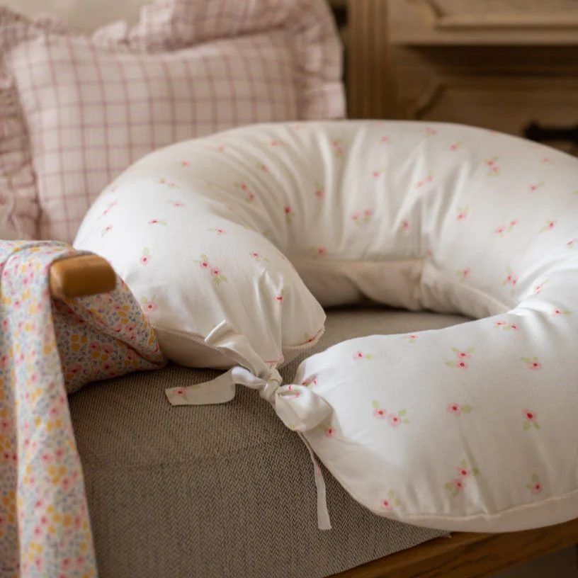 Organic Cotton Nursing Pillow (Anemone) - Image 4