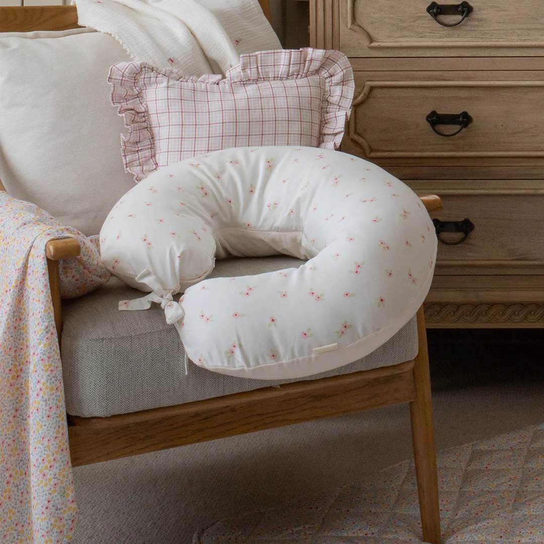 Organic Cotton Nursing Pillow (Anemone) - Image 6