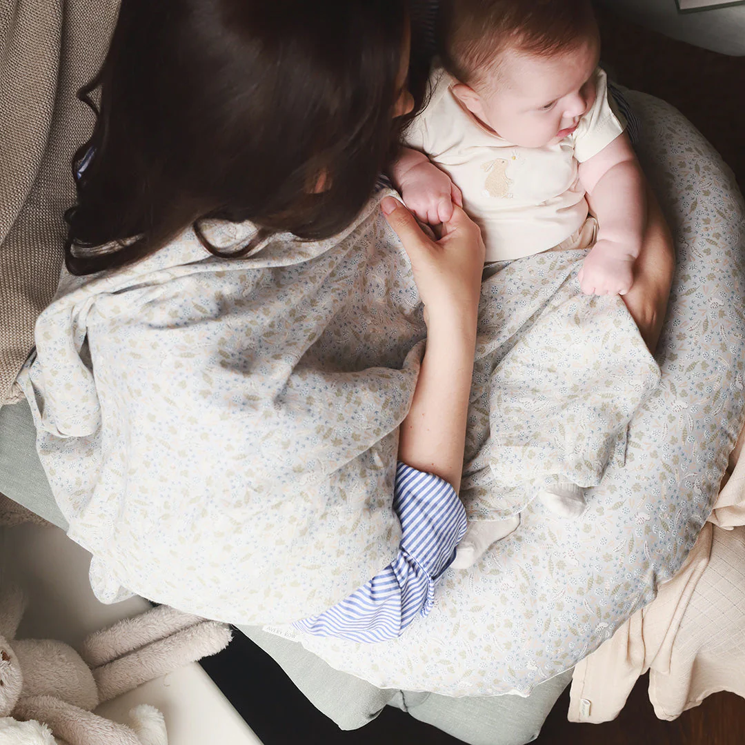 Organic Cotton Nursing Pillow (Nature Trail) - Image 5