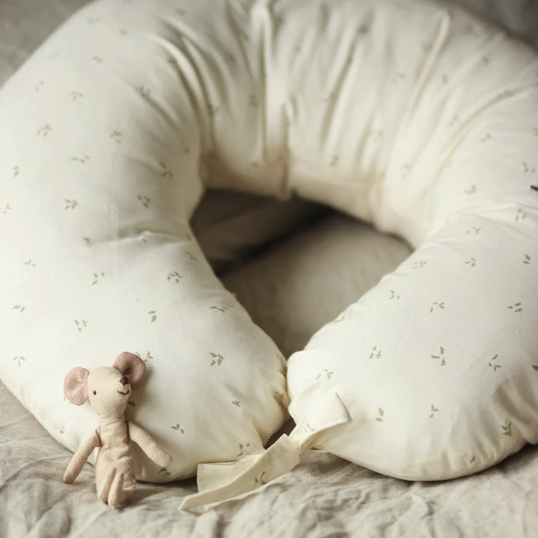 Organic Cotton Nursing Pillow (Nettle Scatter) - Image 4