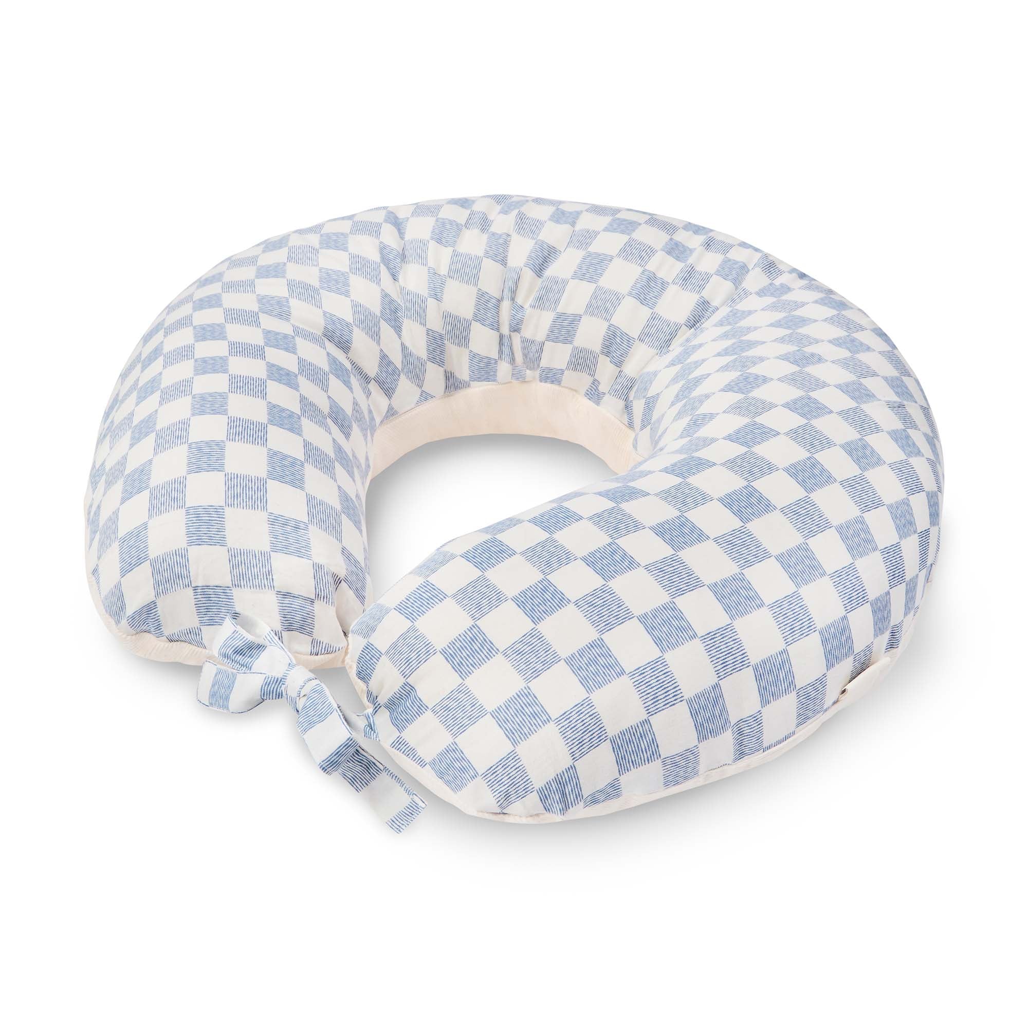 Organic Cotton Nursing Pillow (Waves) - Image 4