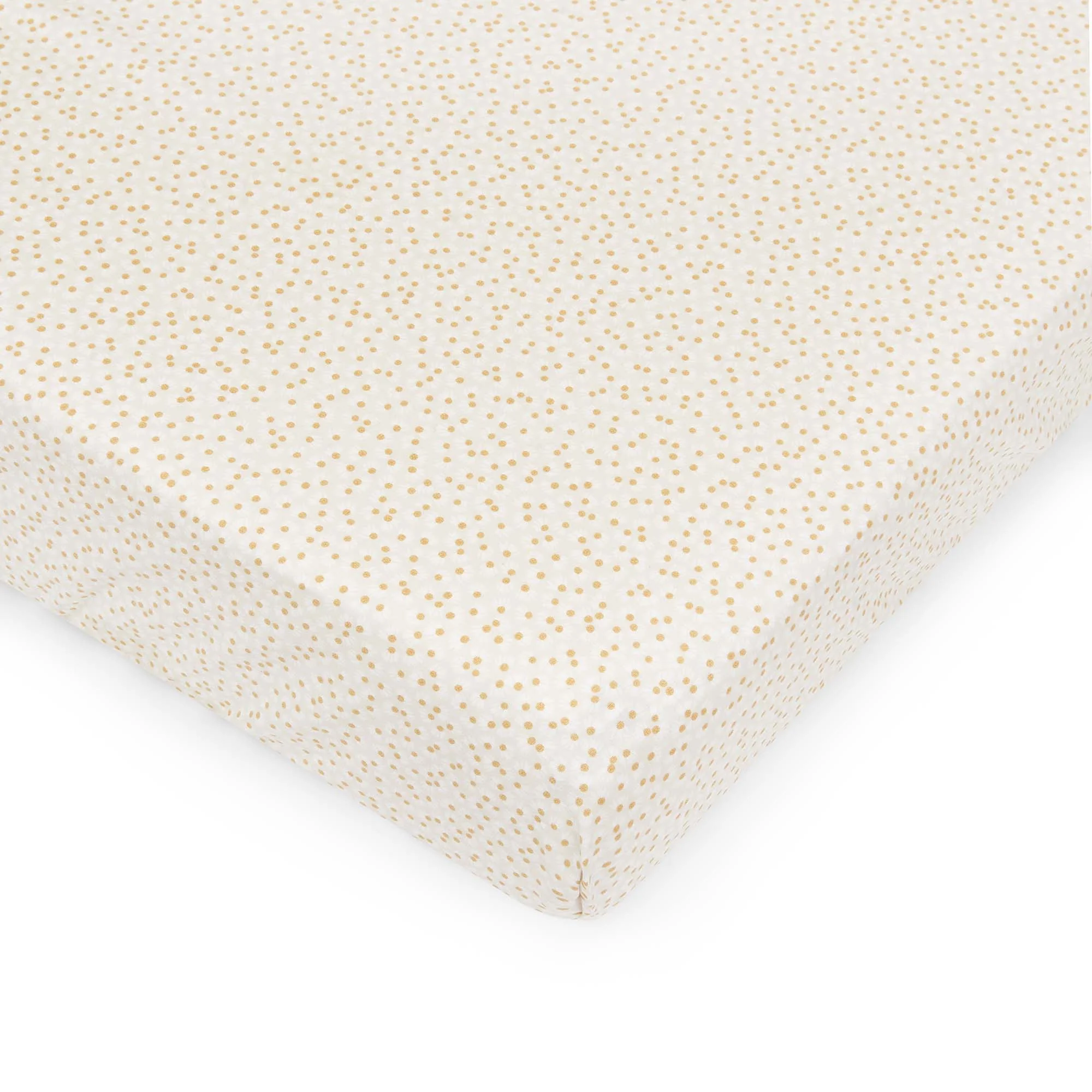 Organic Cotbed Fitted Sheet (Daisy Meadow) - Image 4