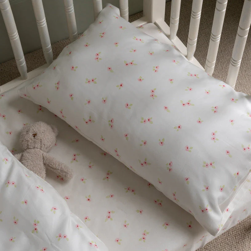 Organic Cotton Cotbed Bedding Set (Anemone) - Image 3