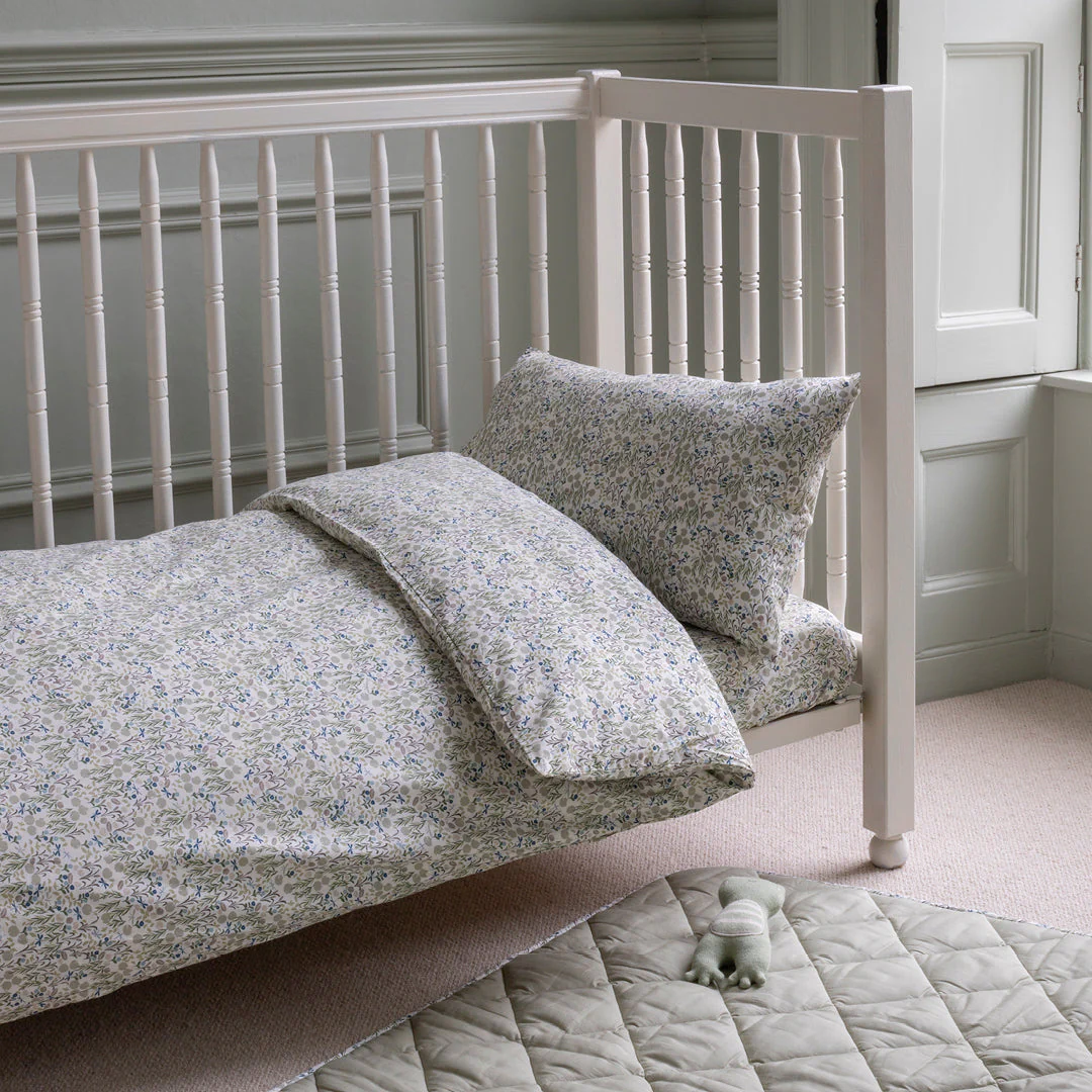Organic Cotton Cotbed Bedding Set (Riverbank) - Image 3