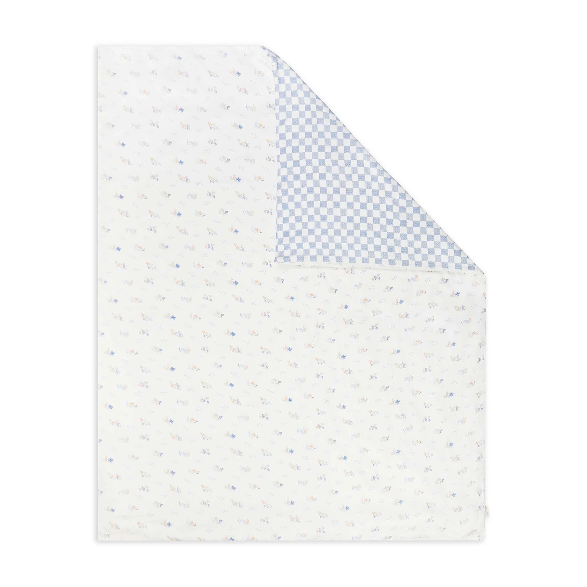 Organic Cotton Cotbed Bedding Set (Waves) - Image 6