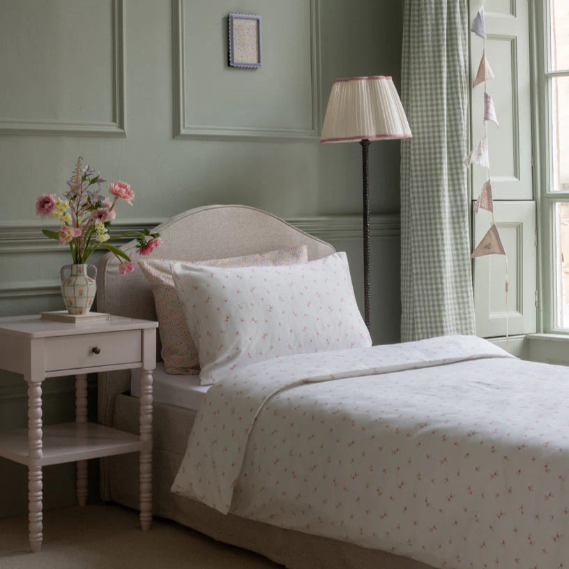 Organic Cotton Single Bedding Set (Anemone) - Image 2