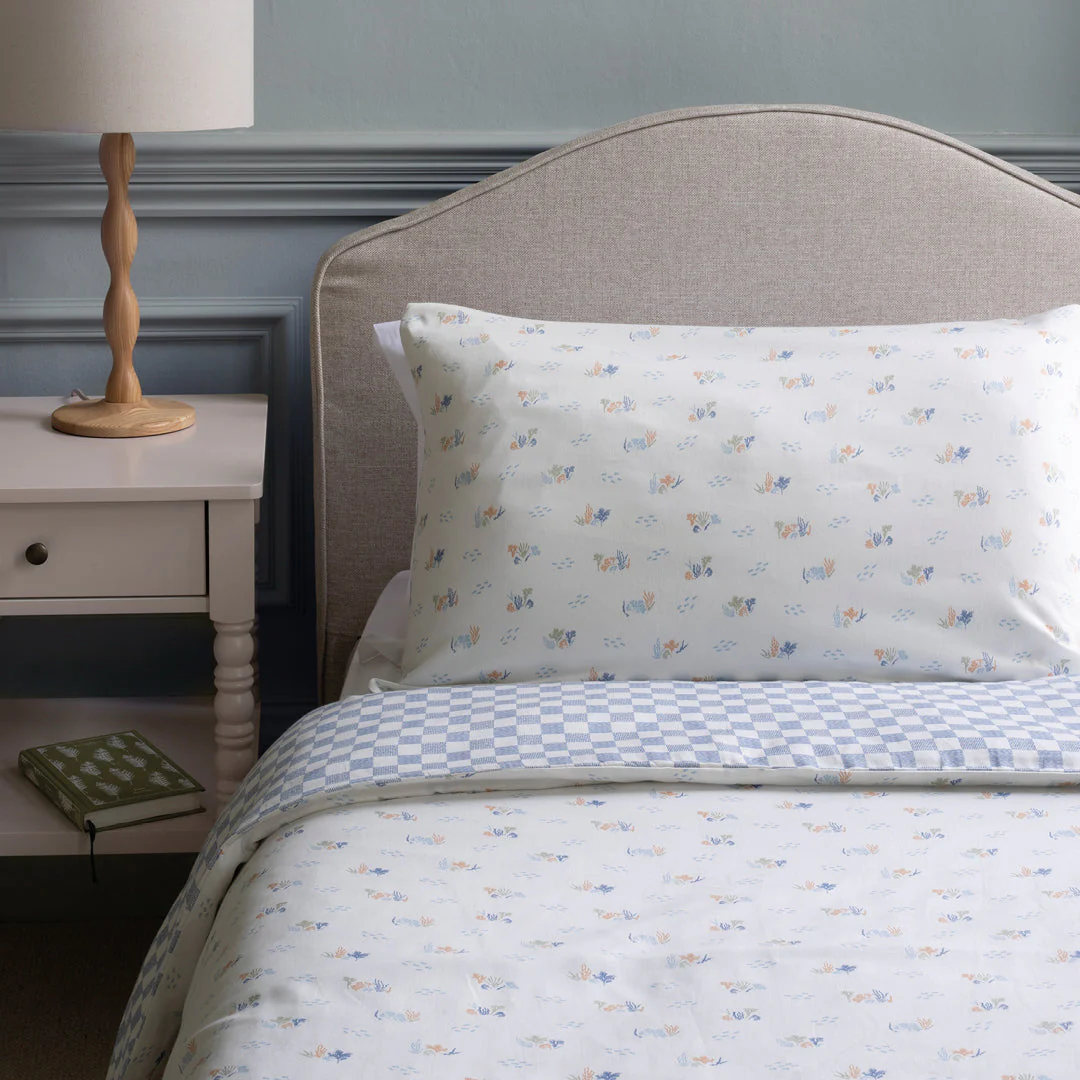 Organic Cotton Single Bedding Set (Coastline) - Image 4