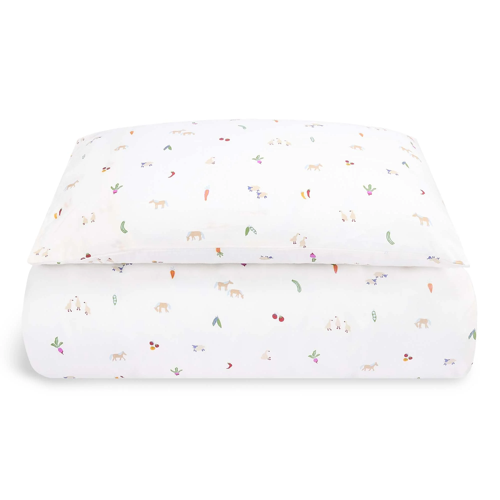 Organic Cotton Single Bedding Set  (Little Farm) - Image 6