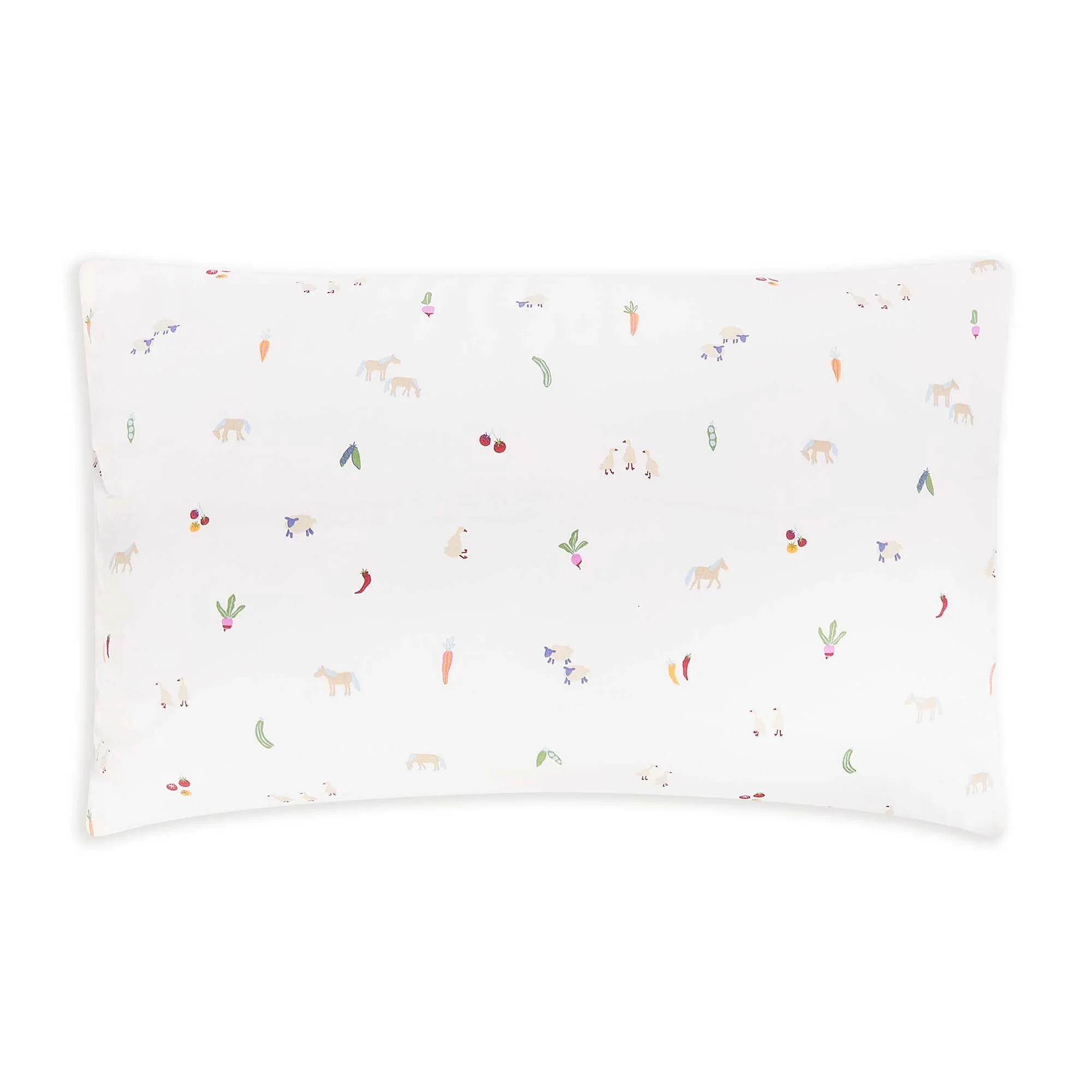 Organic Cotton Single Pillowcase (Little Farm) - Image 3