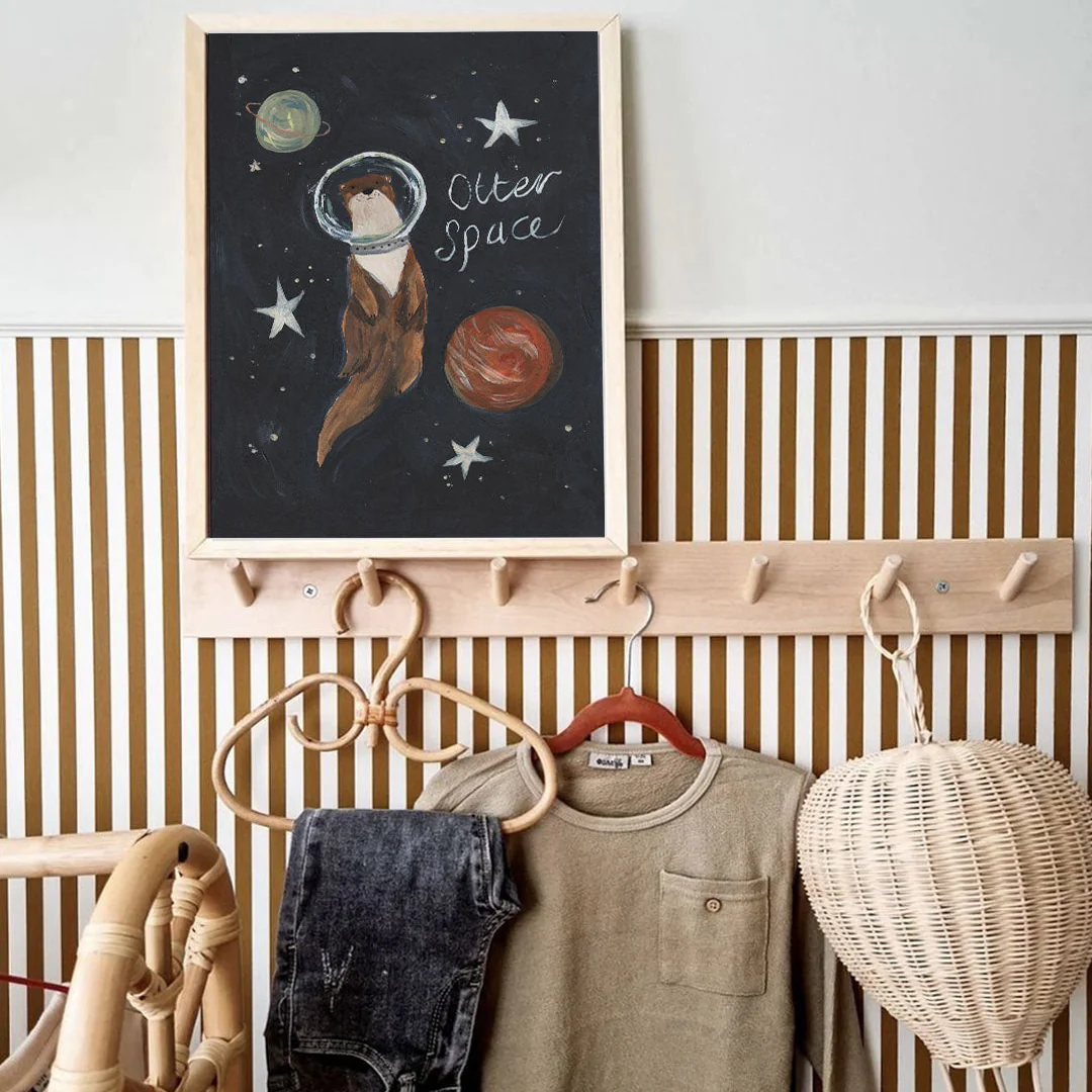 Otter Space Art Print - Image 3