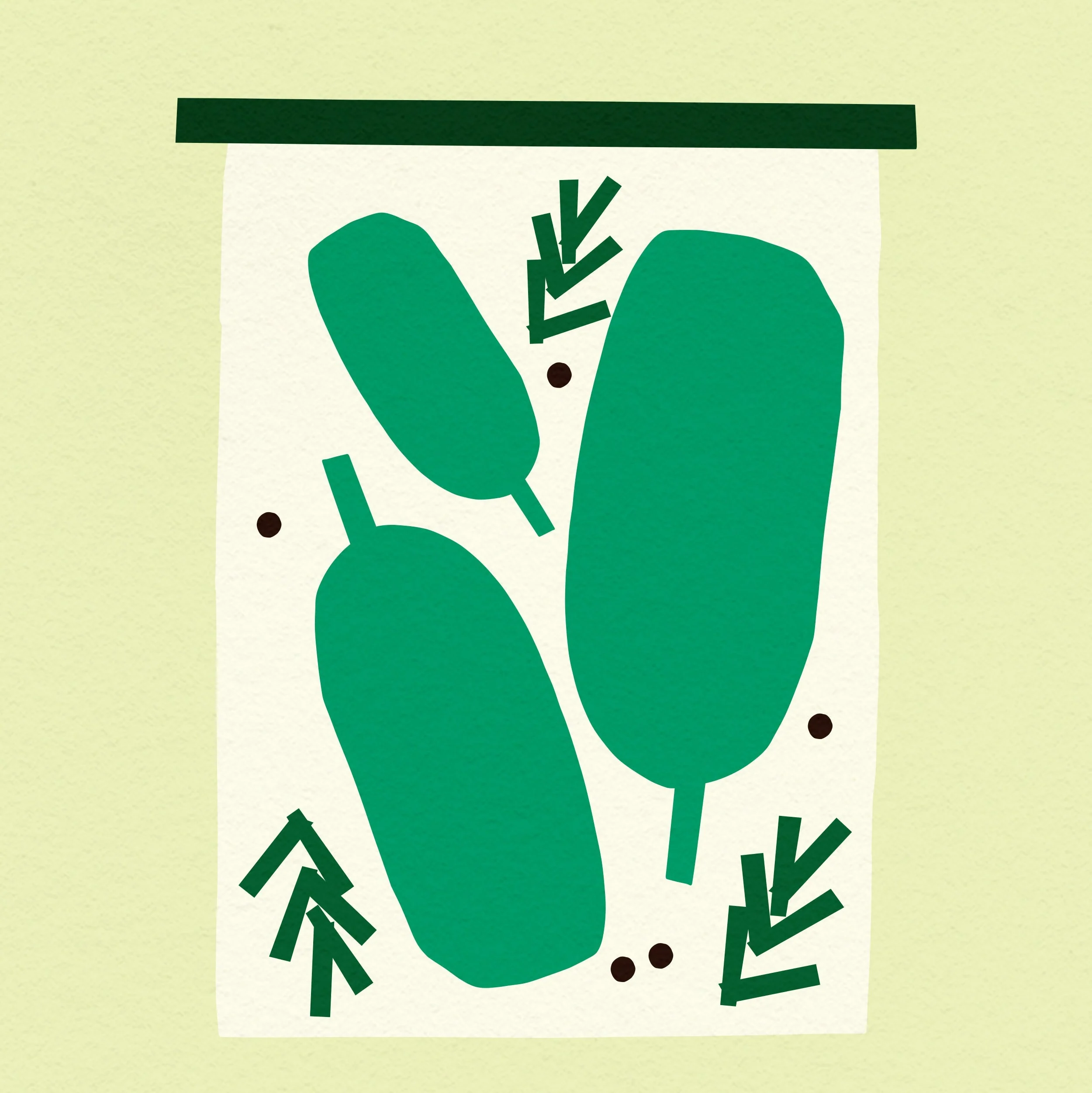P for Pickles- Alphabet Art Print - Image 5