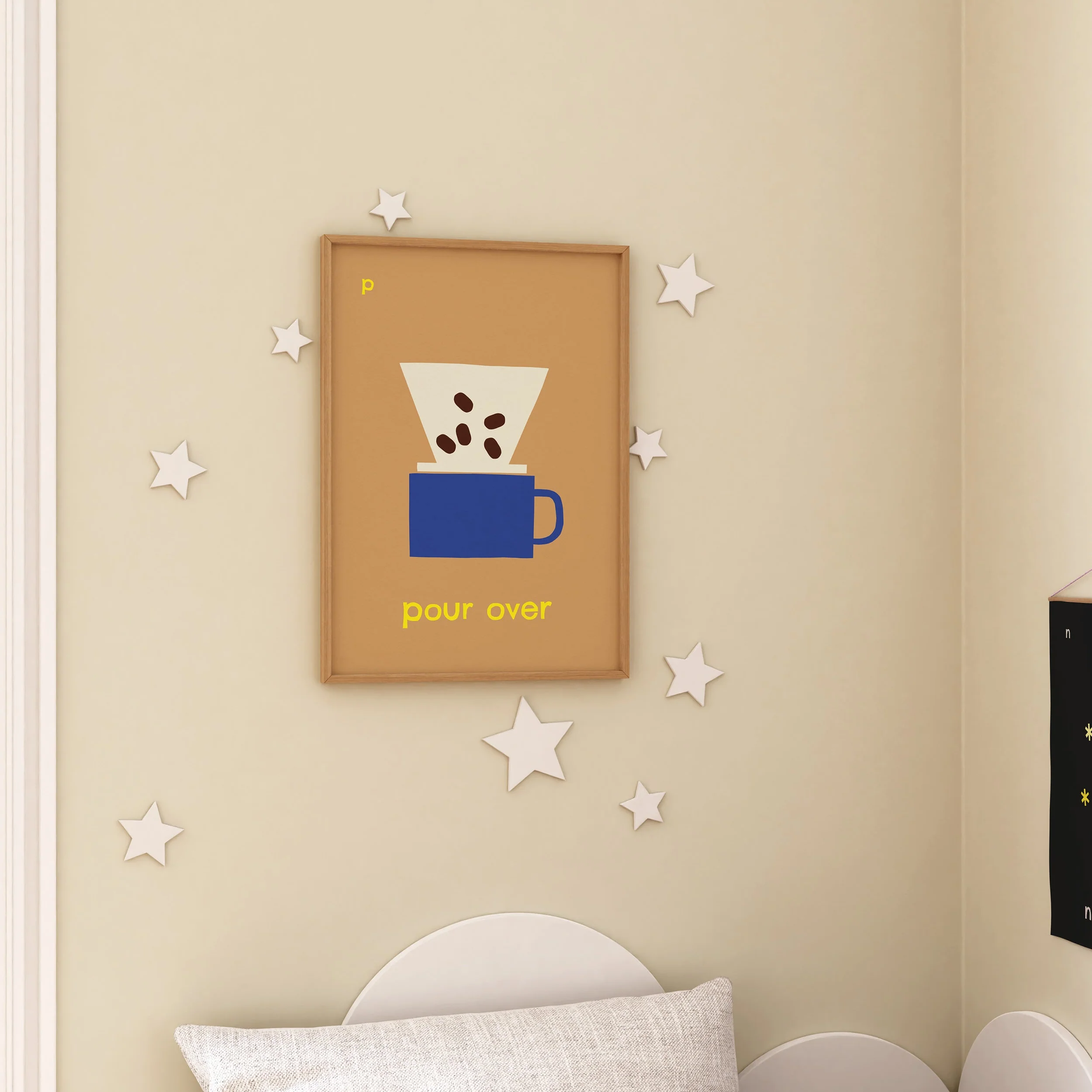 P for Pour Over- Alphabet Art Print - Image 7