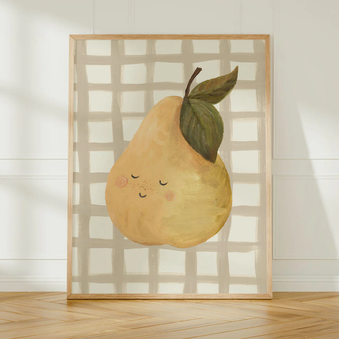 Pear Art Print