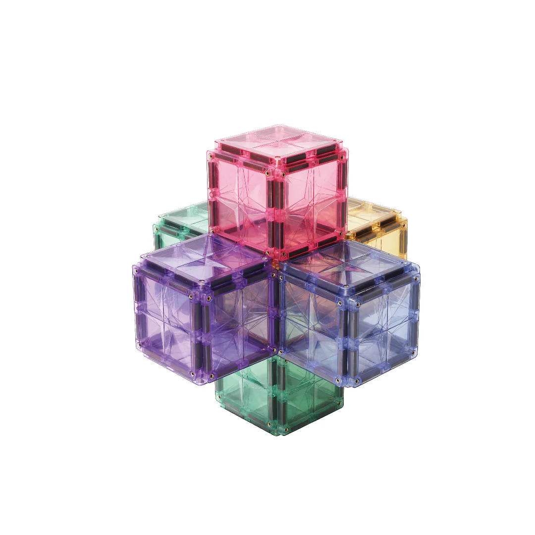 Petite Pack Pastel Magnetic Tiles 36 Pieces - Image 4