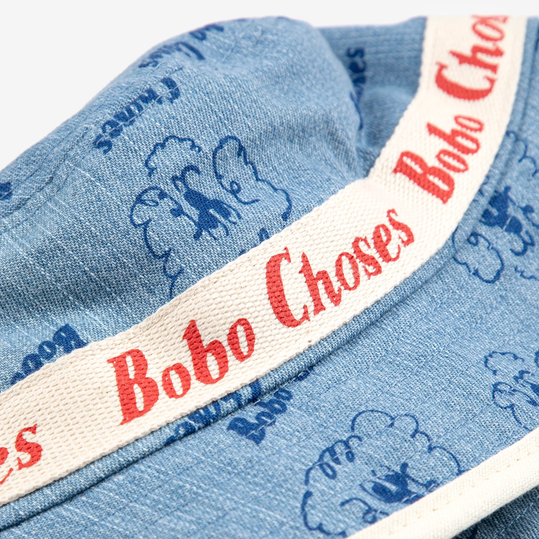 Pickles The Dog Cotton Bucket Hat (Prussian Blue) - Image 3