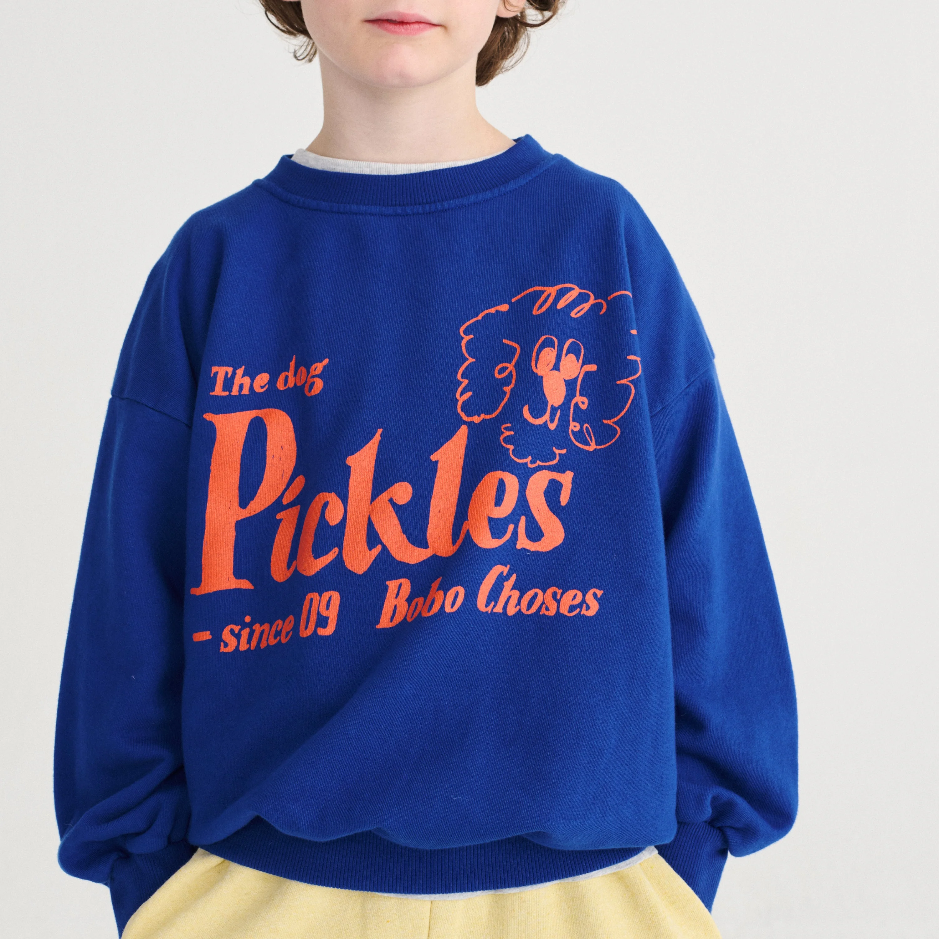 Pickles The Dog Sweatshirt (Midnight Blue)