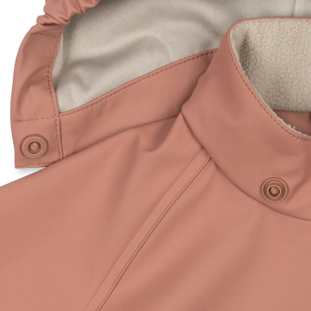 Plainy Rain Cherry Outdoor Jacket and Trouser Set (Cameo Pink) - Image 8