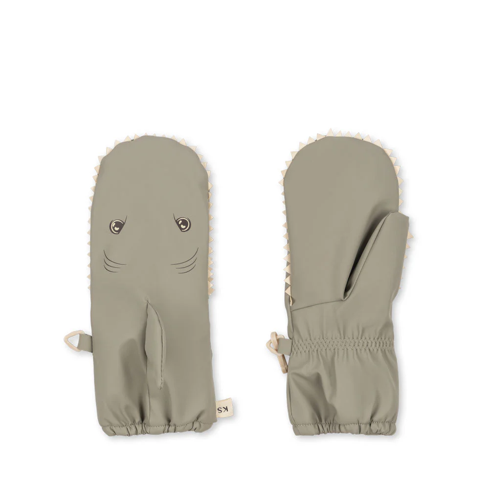 Plainy Shark Face Rain Proof Mittens (Laurel Oak) - Image 3